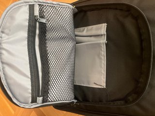 Mochila Fotográfica Negra y Amarilla