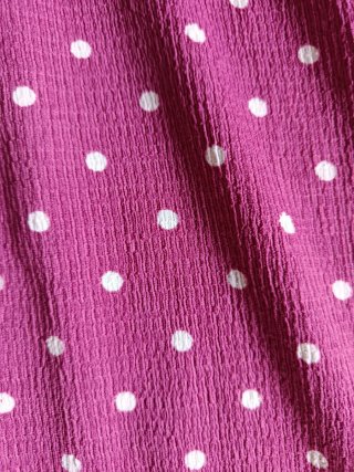 Mono Lefties Morado Lunares