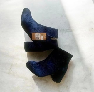 Botines terciopelo