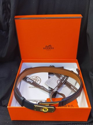 Cinturón Hermès Kelly cuero Epsom accesorio lujo