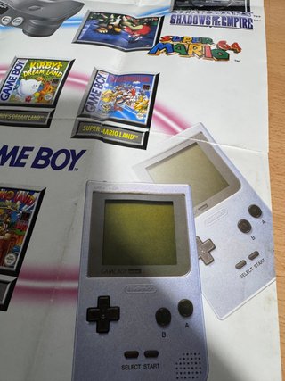 Volantino Poster Game Boy Nintendo