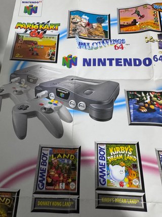 Volantino Poster Game Boy Nintendo