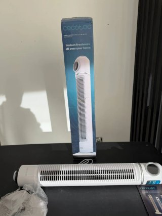 Cecotec Ventilador Torre Oscilante 3 Velocidades
