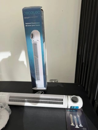 Cecotec Ventilador Torre Oscilante 3 Velocidades