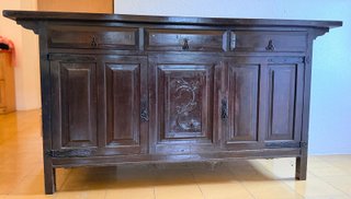 Mueble antiguo madera maciza
