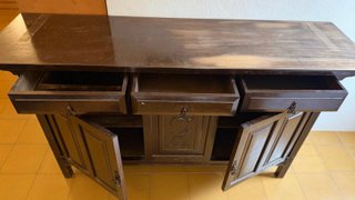 Mueble antiguo madera maciza