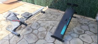 Lote de máquinas de gimnasio