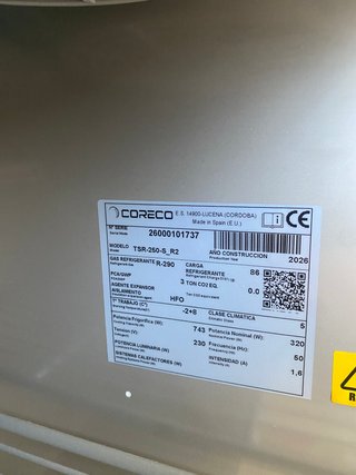 Bajo mostrador refrigerado TSR-250-S