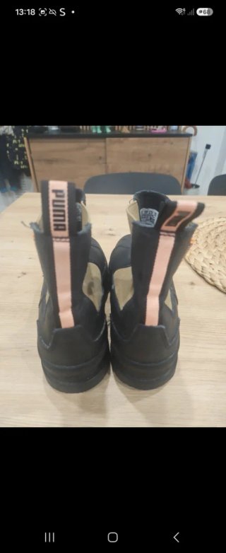 Botines Puma Negros