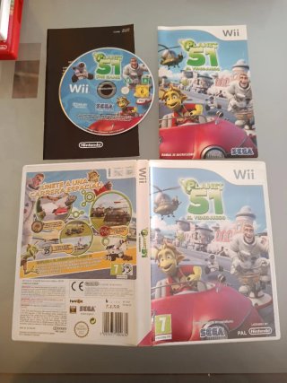 Planet 51 Wii Juego + Manual