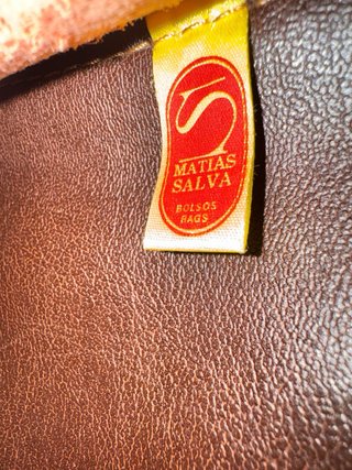 Bolso Cartera Piel Marrón