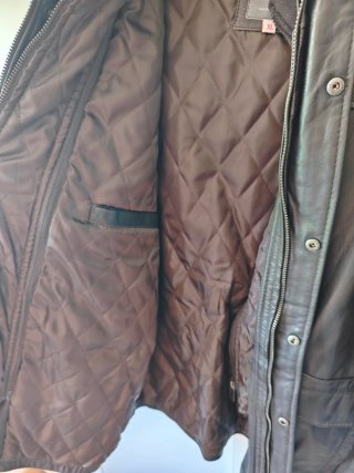 Chaqueta de piel auténtica Lee Cooper hombre XL