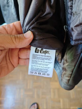 Chaqueta de piel auténtica Lee Cooper hombre XL