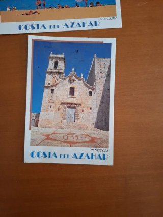 Lote de 3 postales Costa del Azahar
