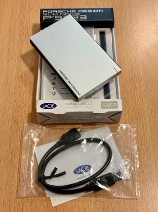 Disco Duro Externo Porsche Design 500GB