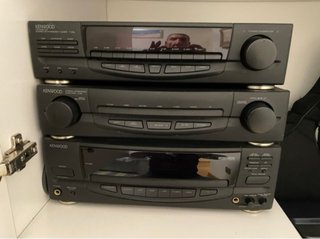 Equipo Hi-Fi Kenwood Vintage Negro