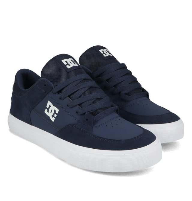 Zapatillas DC Shoes Piel Azul/Blanco Talla 41