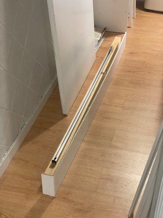 Puerta corredera maciza blanca+ kit 92,5x211,5x3,5