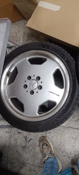 4 Llantas E55 AMG W210 Doble Medida, mando fotos