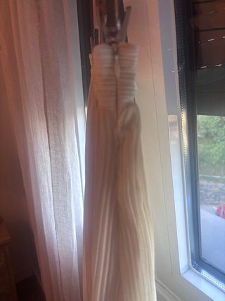 Falda larga plisada Zara Talla XS