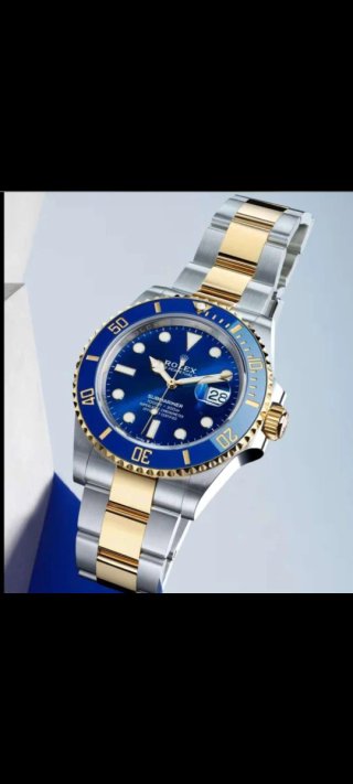 Rolex Submariner Azul y Oro