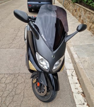 Yamaha Tmax 500 Maxi Scooter Negra
