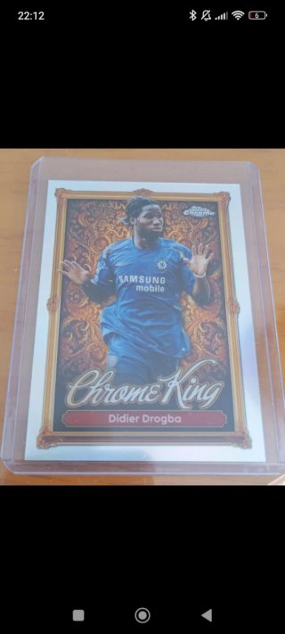Cromo Didier Drogba Topps Chrome King