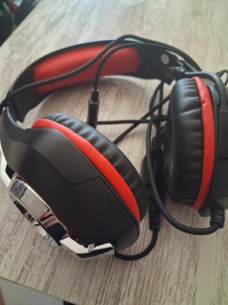 Auriculares Gaming Tatybo Negros y Rojos