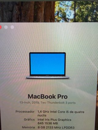 MacBook Pro 2019 Argento/Grigio Siderale