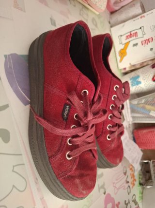 Zapatillas Victoria Rojas