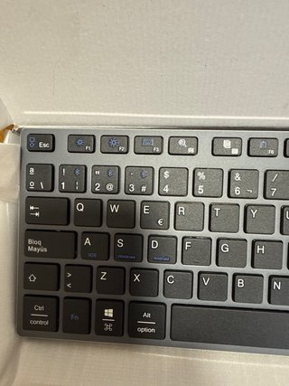 2 Teclados Bluetooth Subblim Aluminio