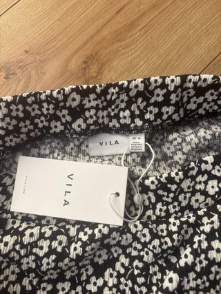 Falda larga floral talla M