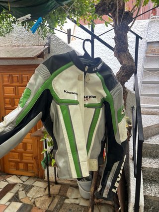 Chaqueta Moto Piel Levior Talla XL