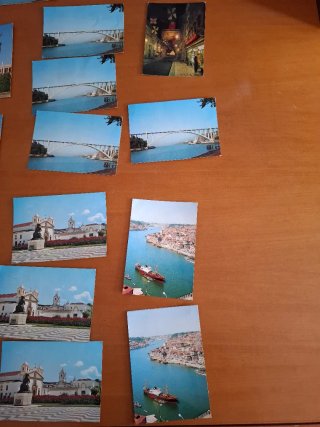 Lote de 12 postales antiguas