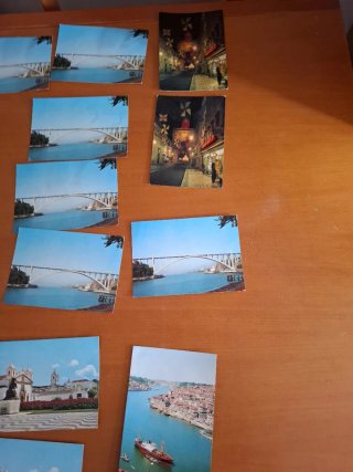 Lote de 12 postales antiguas