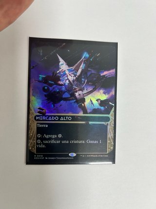 Lote 2 Cartas Magic: Terrasimbiosis y Mercado Alto