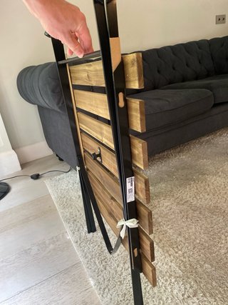Mesa y 3 Sillas Plegables Madera
