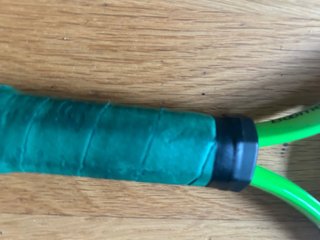 Raqueta Tenis Niños BOOMERANG Verde con funda
