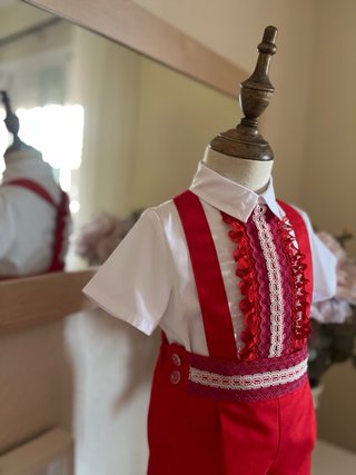 Traje de flamenco talla 3