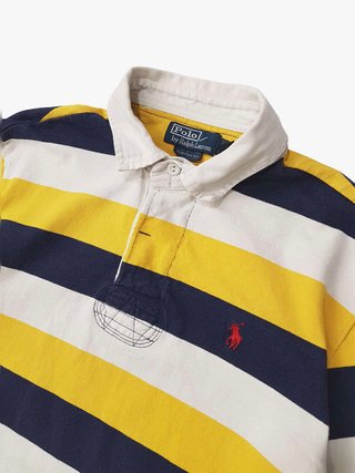 Ralph Lauren polo manga larga rayas M
