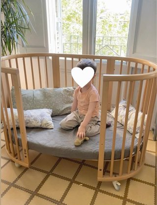 Cuna Stokke Sleepi Haya Claro + 4 Extensiones