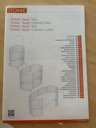 Cuna Stokke Sleepi Haya Claro + 4 Extensiones