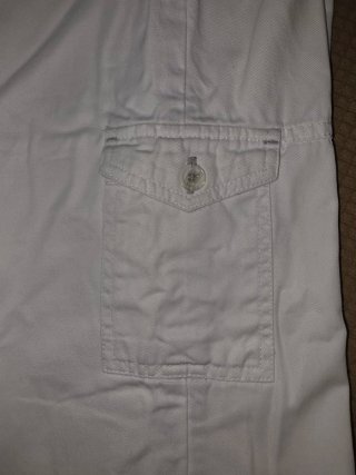 Pantalón Zara TRF Blanco Talla 34