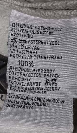 Pantalón Zara TRF Blanco Talla 34