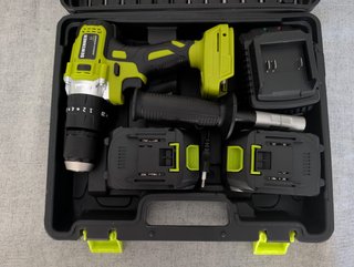 Taladro Percutor 21V 130Nm + 2 Baterías Nuevo