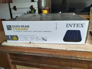 Colchón hinchable + inflador