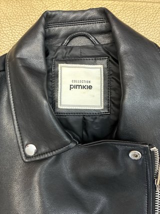 Cazadora corta efecto piel Pimkie