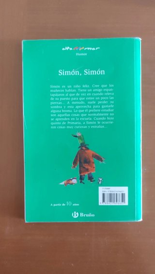 Lote 4 libros lectura infantil/juvenil