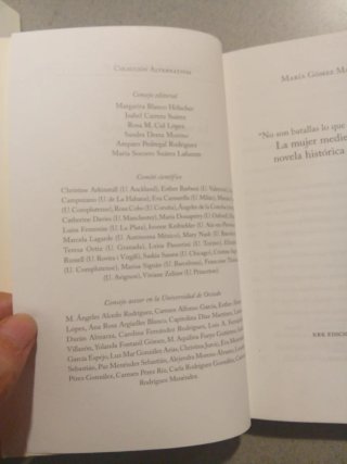 No son batallas lo que quiero contar. María Gómez