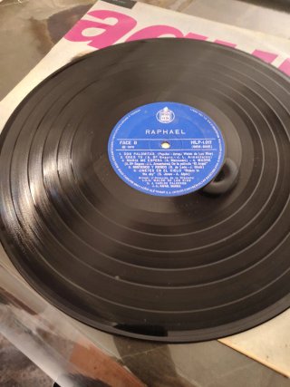 Vinilo Raphael Aquí! Doble Álbum